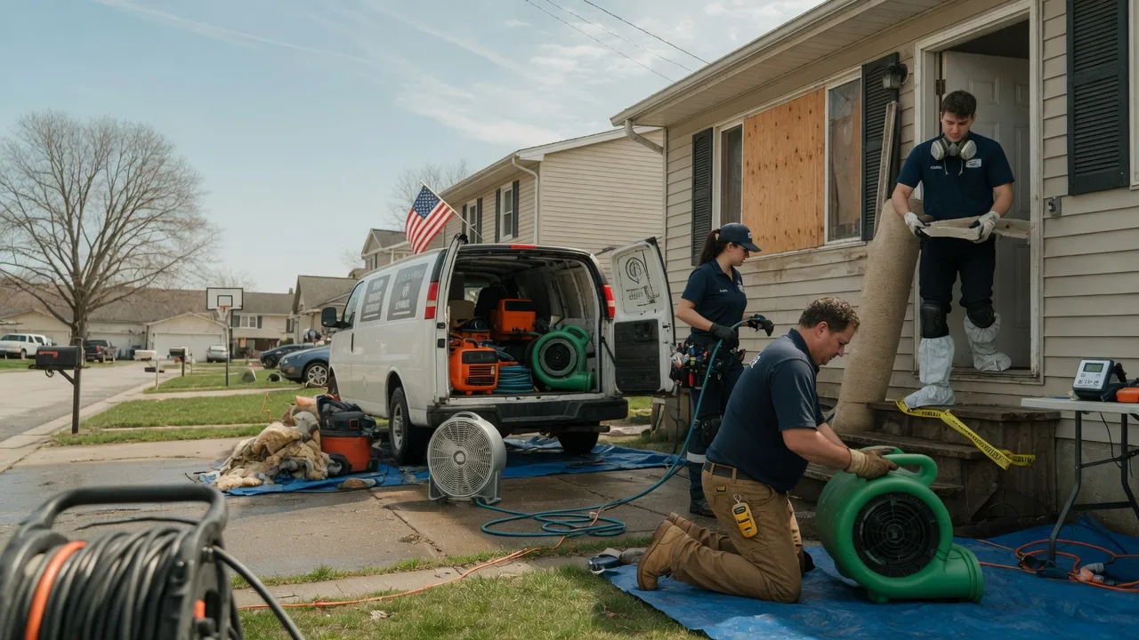 Water Damage Restoration in Willow Springs, IL near me